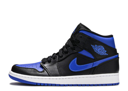 AJ 1 MID 'BLACK HYPER ROYAL'