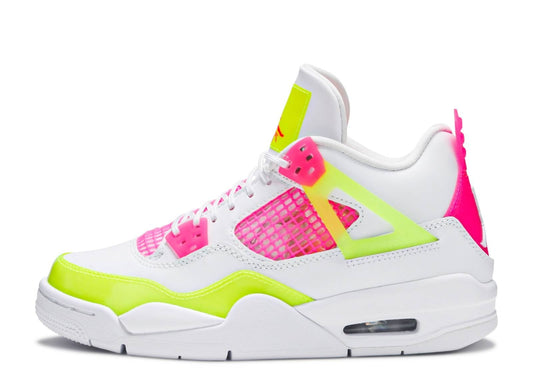 AJ 4 RETRO GS 'LEMON VENOM'