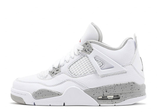 AJ 4 RETRO GS 'WHITE OREO'