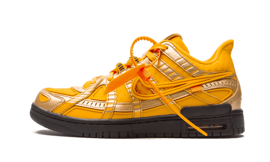 Off-W** Air Rubber Dunk University Gold