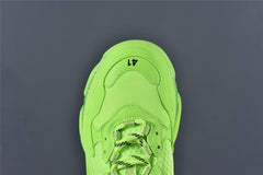 Bciaga Triple S Clear Sole Fluorescent Yellow