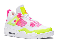 AJ 4 RETRO GS 'LEMON VENOM'