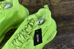 Bciaga Triple S Clear Sole Fluorescent Yellow