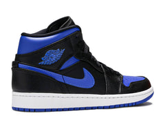 AJ 1 MID 'BLACK HYPER ROYAL'