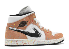 AJ 1 MID SE 'BRUSHSTROKE PAINT SPLATTER'