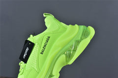 Bciaga Triple S Clear Sole Fluorescent Yellow