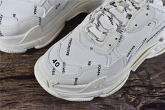 Blcga Triple S Allover Logo White