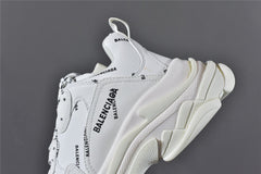 Blcga Triple S Allover Logo White