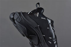 Blciga Triple S Allover Logo Black