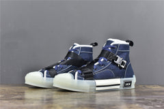 D**R B23 High-Top Blue Technical Canvas (Buckle)