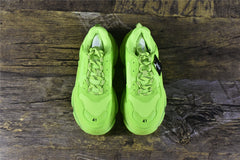 Bciaga Triple S Clear Sole Fluorescent Yellow