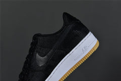 CLOT Fragment Design AF 1 Black Silk