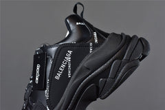 Blciga Triple S Allover Logo Black