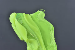 Bciaga Triple S Clear Sole Fluorescent Yellow