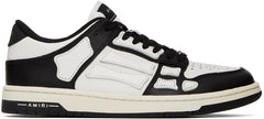 AMIRI Black & White Skel Low Sneakers