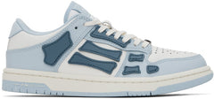 AMIRI Blue Skel Top Low Sneakers