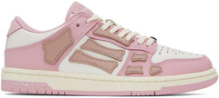 AMIRI Pink Skel Top Low Sneakers