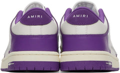 AMIRI Purple & White Skel Low Sneakers