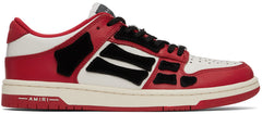 AMIRI Red Skel Low-Top Sneakers