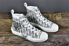 D**R B23 High-Top Oblique Canvas