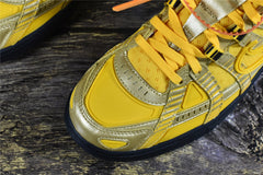 Off-W** Air Rubber Dunk University Gold