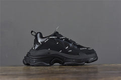 Blciga Triple S Allover Logo Black