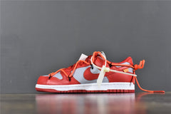 Off-White SB Dunk Low 'University Red'