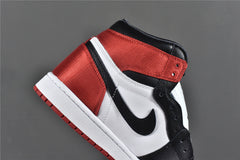 Jordan 1 Retro High 'Satin Black Toe