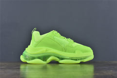 Bciaga Triple S Clear Sole Fluorescent Yellow