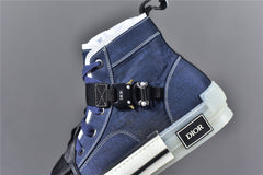 D**R B23 High-Top Blue Technical Canvas (Buckle)