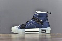 D**R B23 High-Top Blue Technical Canvas (Buckle)