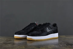 CLOT Fragment Design AF 1 Black Silk