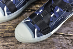 D**R B23 High-Top Blue Technical Canvas (Buckle)